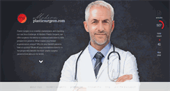 Desktop Screenshot of modernplasticsurgeon.com